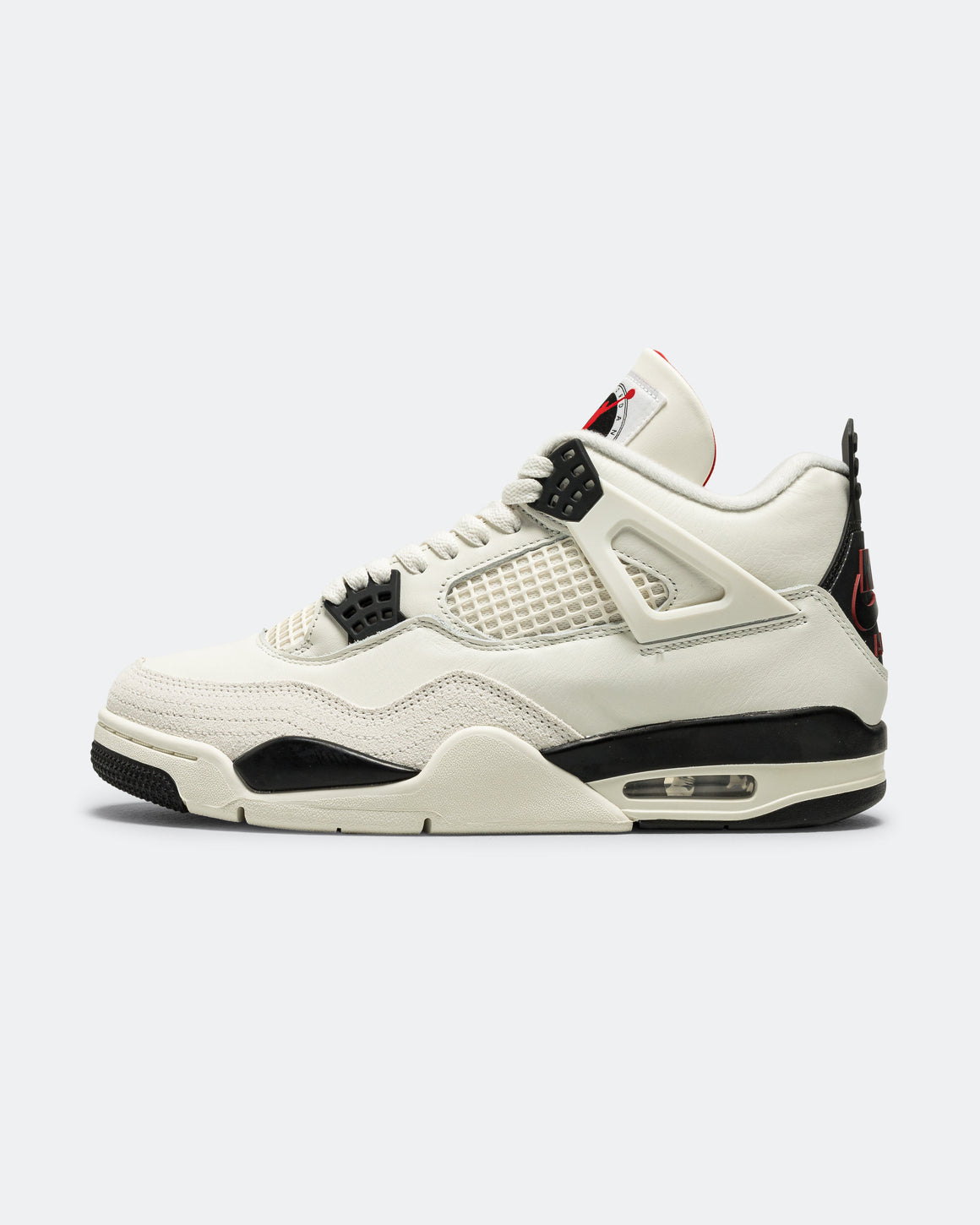 Jordan - Air Jordan 4 Retro OG FC - Sail/Black-University Red - UP THERE