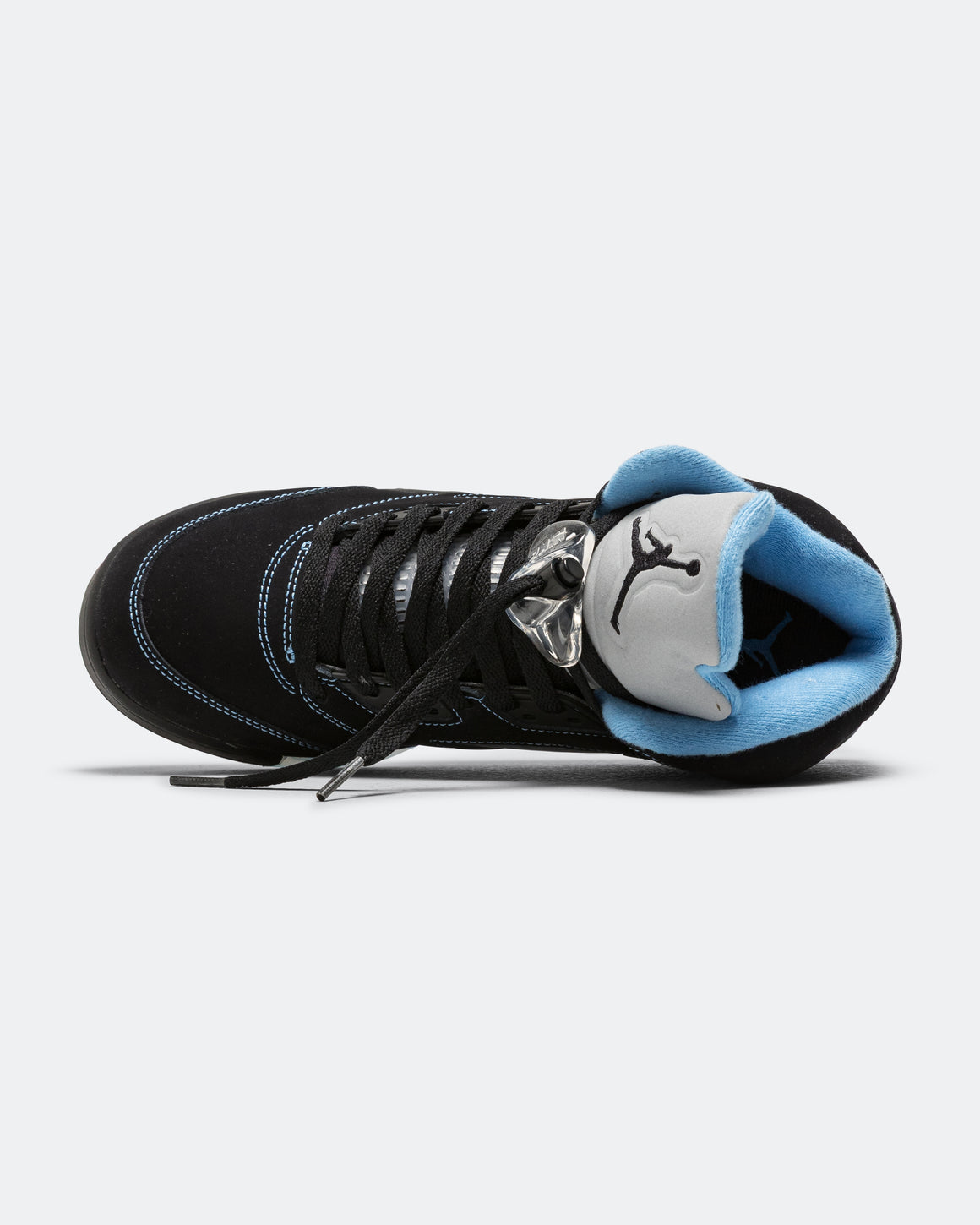 Jordan - Air Jordan 5 (GS) - Black/University Blue/White - UP THERE