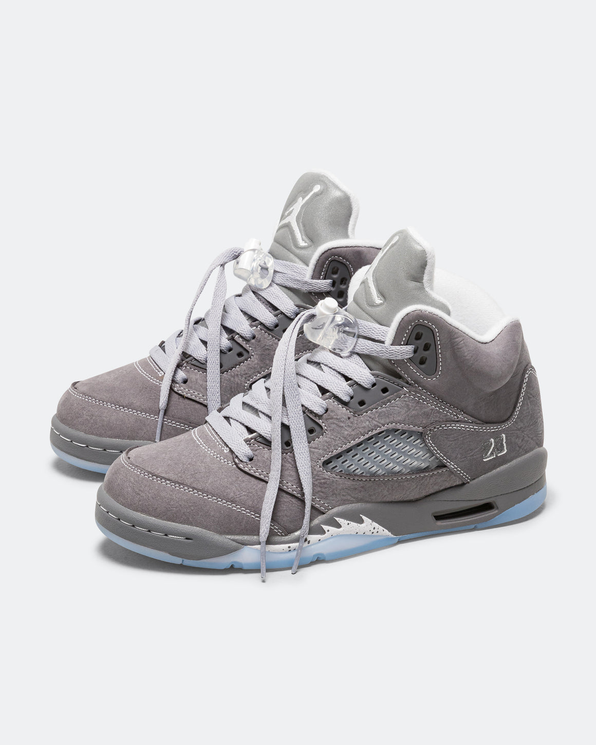 Jordan - Air Jordan 5 Retro (GS) - Lt Graphite/White-Wolf Grey - UP THERE