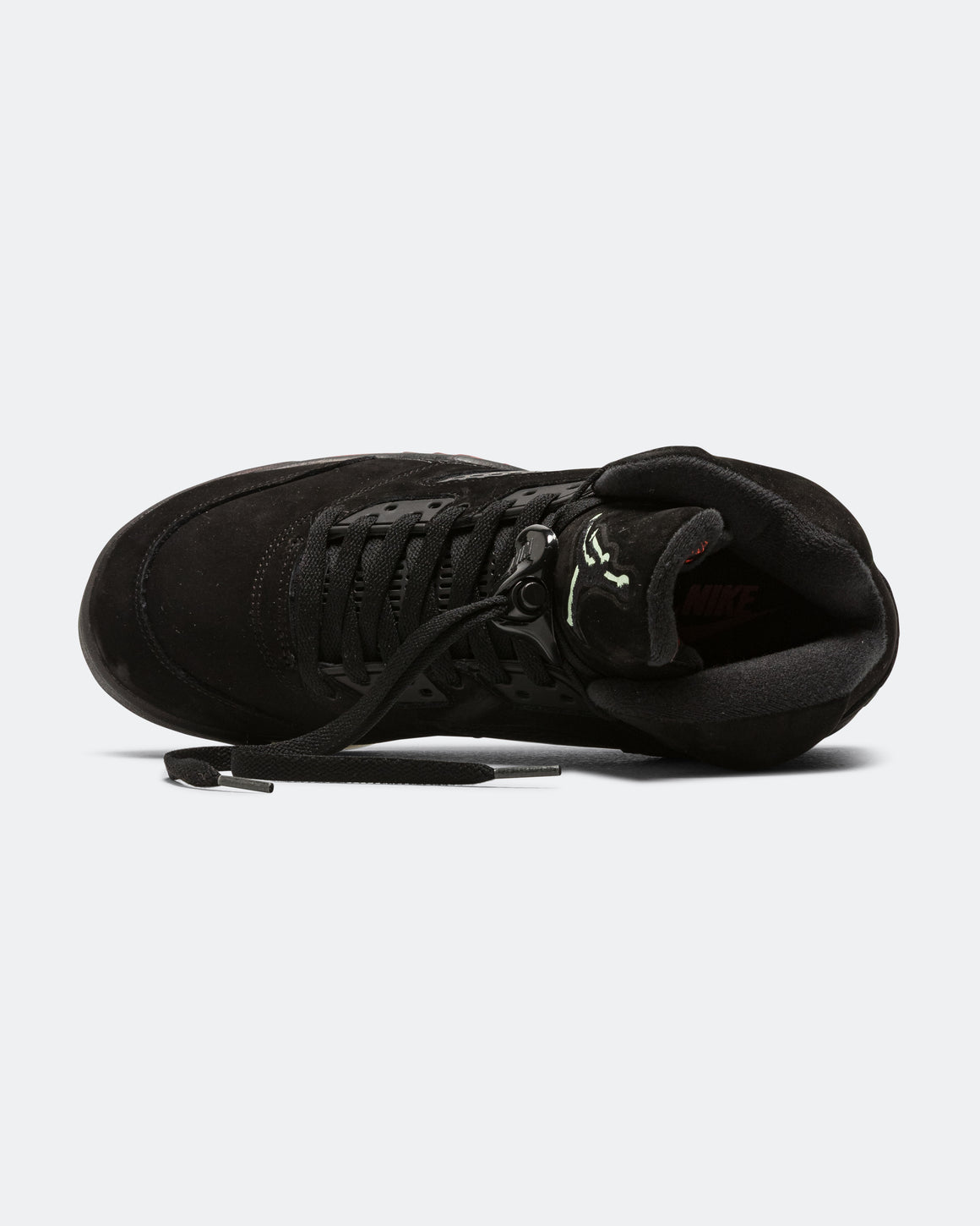 Jordan - Air Jordan 5 Retro 'Halloween' - Black/Black-Picante Red-Glow N The Dark - UP THERE