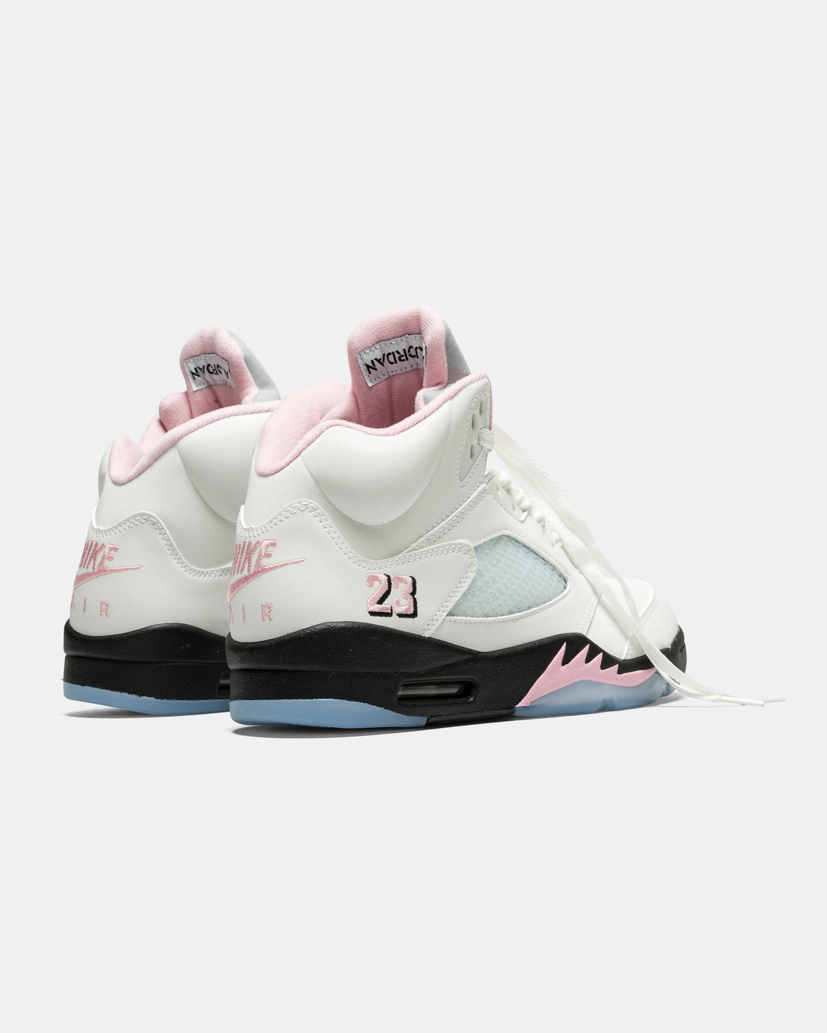 Jordan - Air Jordan 5 Retro OG - White/Med Soft Pink-Black - UP THERE