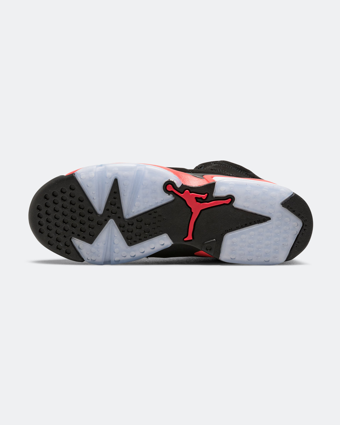 Jordan - Air Jordan 6 Retro (GS) - Black/Light Crimson - UP THERE