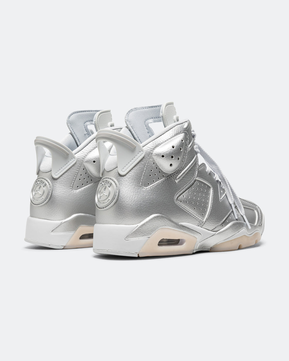 Jordan - Air Jordan 6 Retro x PSG - Metallic Silver/Metallic Silver-Pure Platinum-Oil - UP THERE