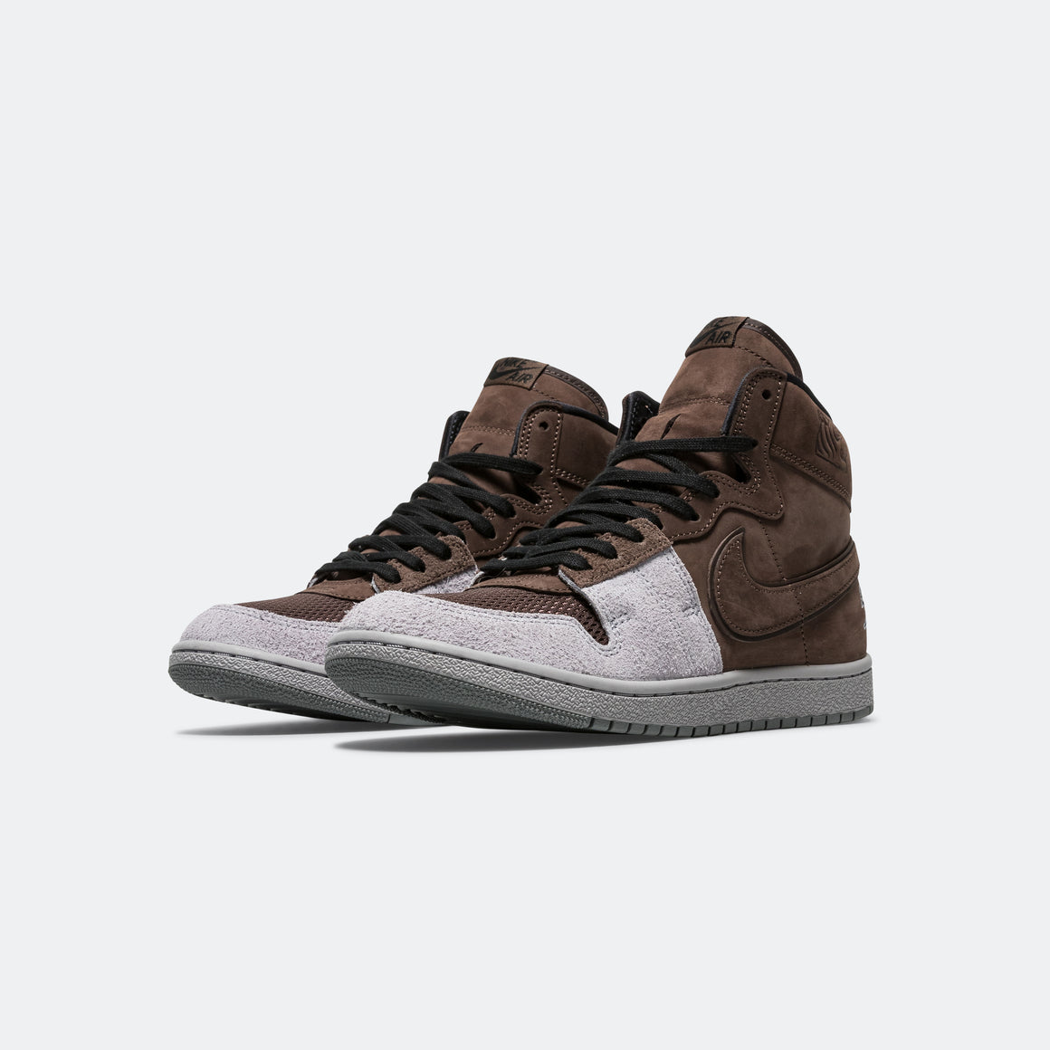 Jordan - Air Ship PE SP × Soulgoods - Baroque Brown/Black-Cement Grey - UP THERE