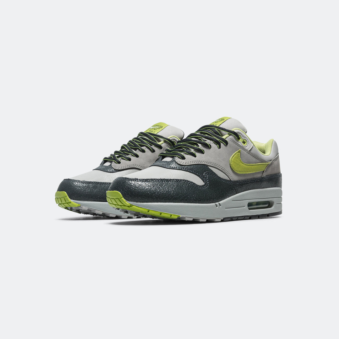 Nike - Air Max 1 STR x HUF - Anthracite/Pear-Medium Grey-Flat Pewter - UP THERE