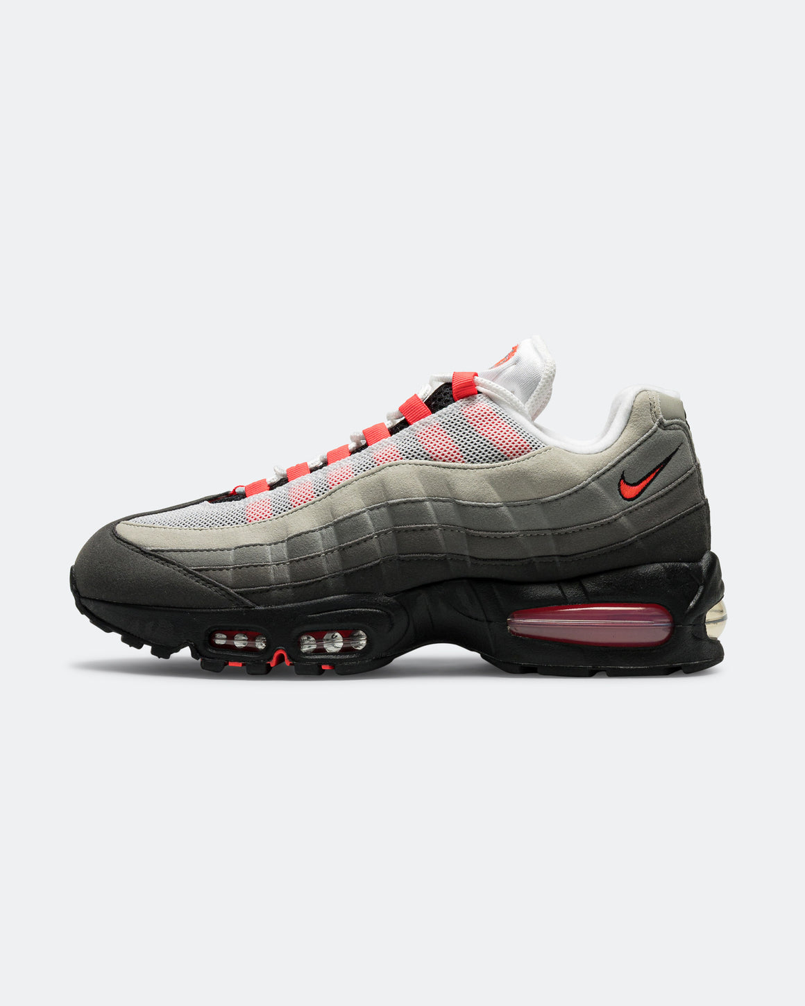 Nike Air Max 95 Big Bubble Black/Solar Red-Medium Ash-DK