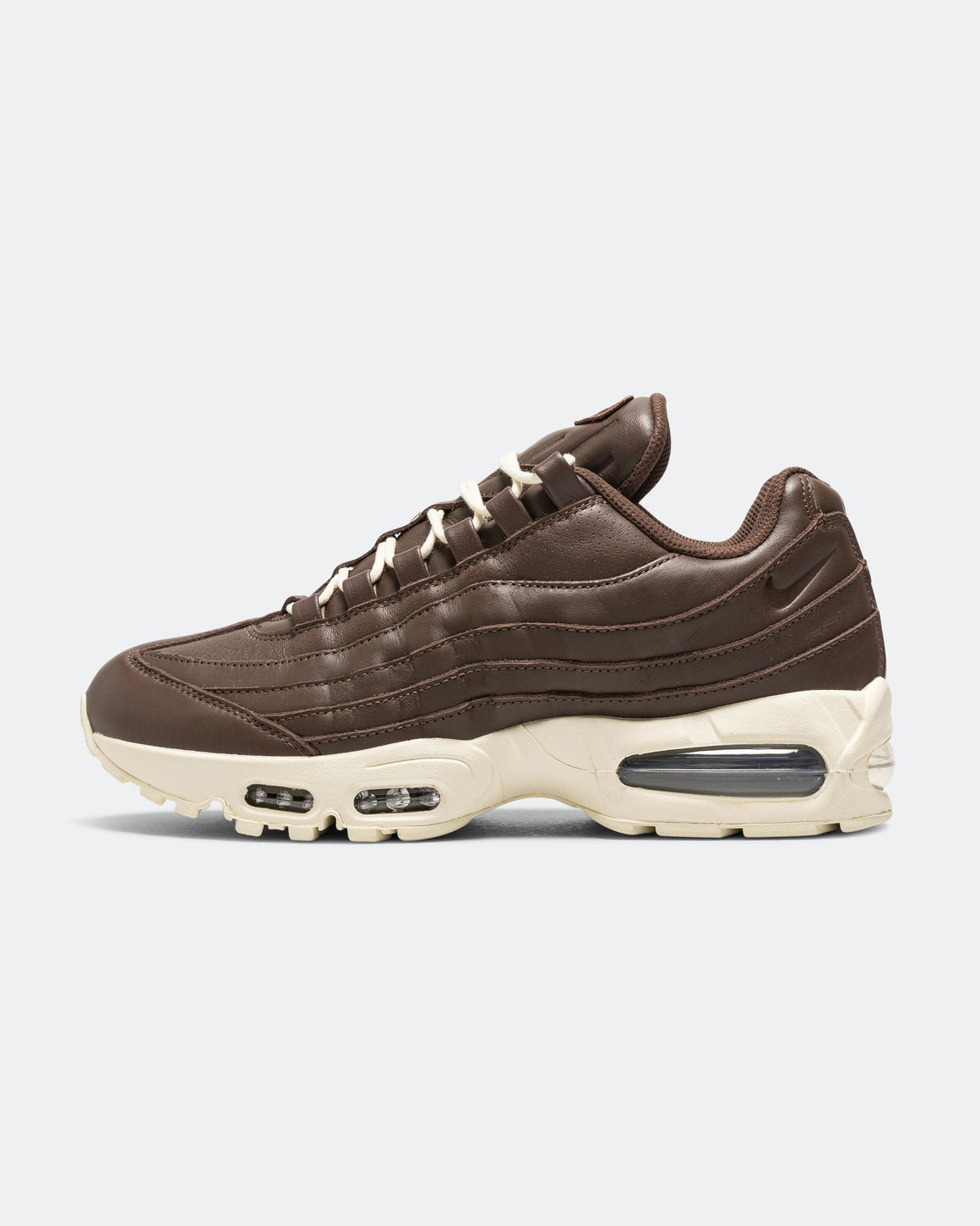 Nike - Air Max 95 Big Bubble Leather SP - Baroque Brown/Coconut Milk-Baroque Brown - UP THERE