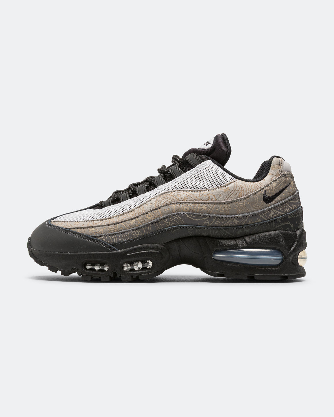 Nike - Air Max 95 Big Bubble LTR QS - White/Black/Graphite - UP THERE