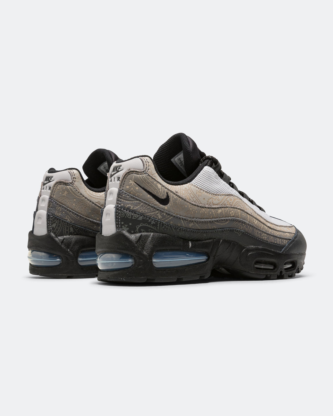 Nike - Air Max 95 Big Bubble LTR QS - White/Black/Graphite - UP THERE