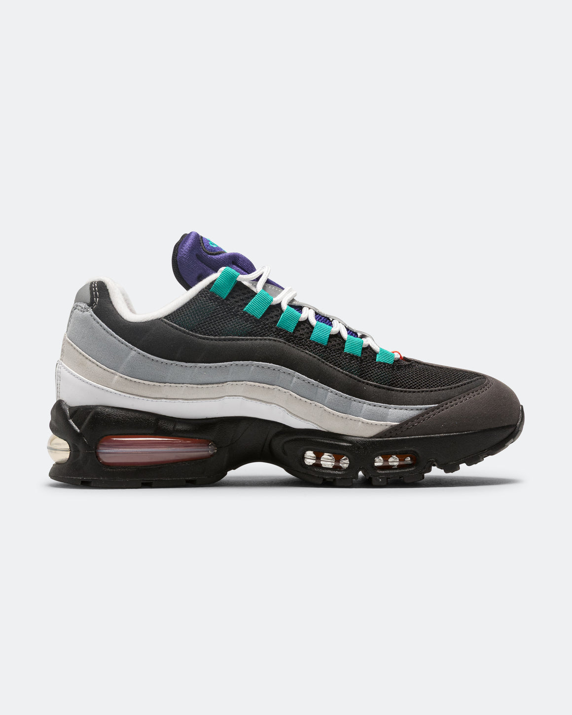 Nike - Air Max 95 Big Bubble Premium 'Greedy' - Black/Volt-White - UP THERE