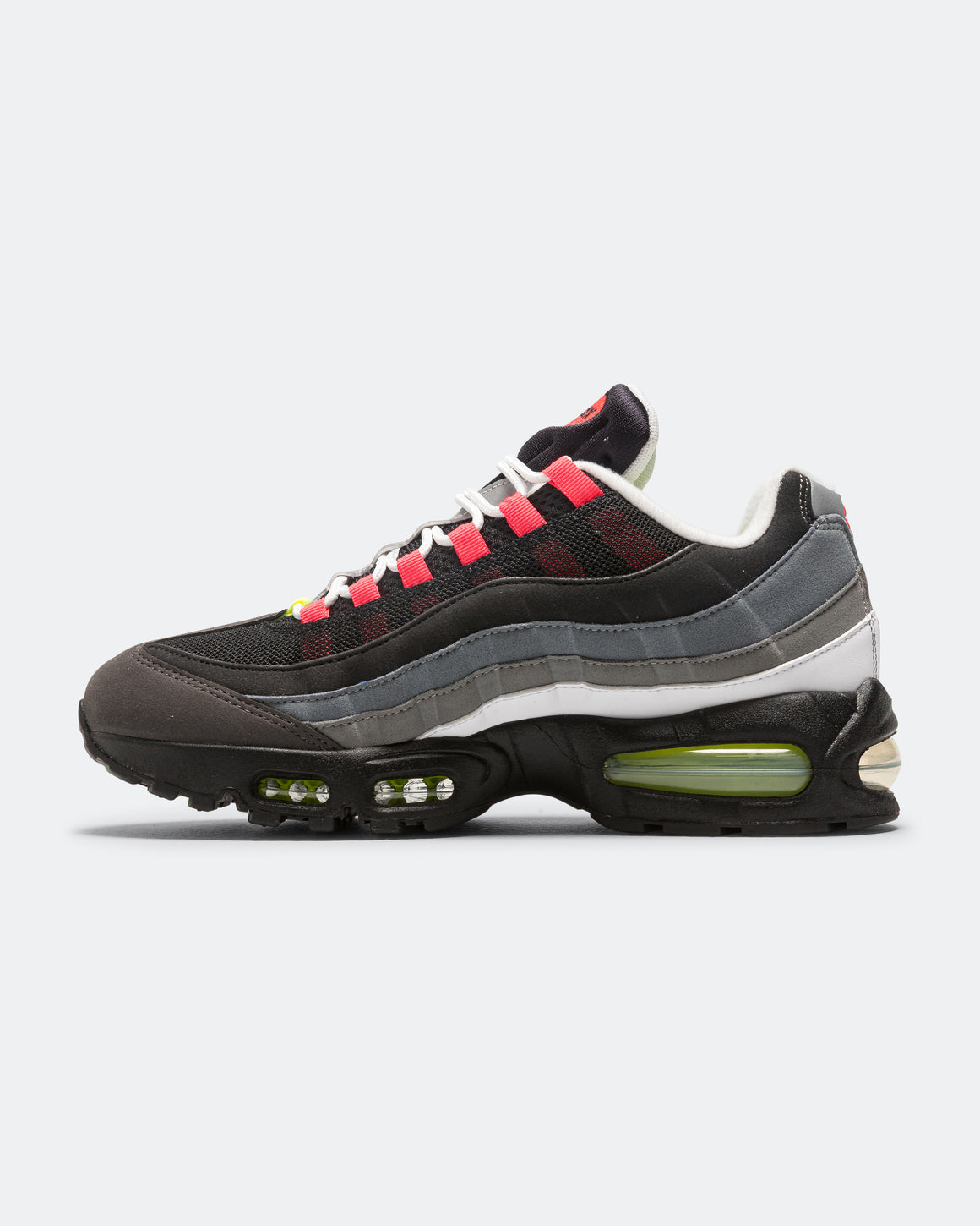 Nike - Air Max 95 Big Bubble Premium 'Greedy' - Black/Volt-White - UP THERE