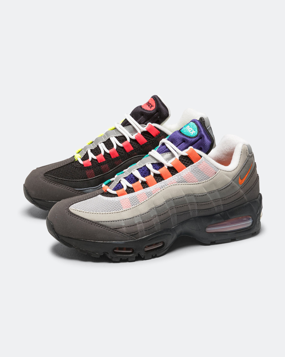 Nike - Air Max 95 Big Bubble Premium 'Greedy' - Black/Volt-White - UP THERE