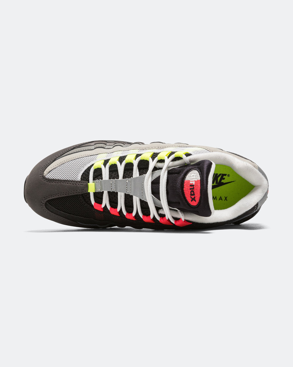 Nike - Air Max 95 Big Bubble Premium 'Greedy' - Black/Volt-White - UP THERE