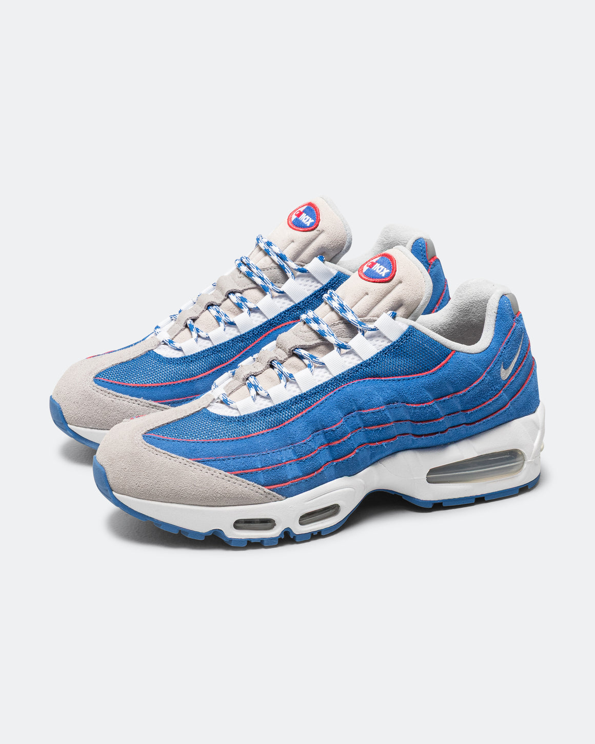 Nike - Air Max 95 Big Bubble QS - Blue Sapphire/Metallic Silver-White - UP THERE