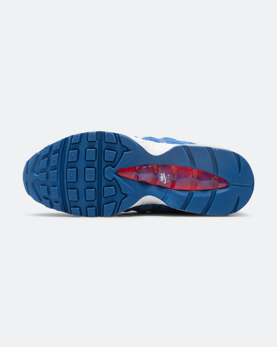 Nike - Air Max 95 Big Bubble QS - Blue Sapphire/Metallic Silver-White - UP THERE