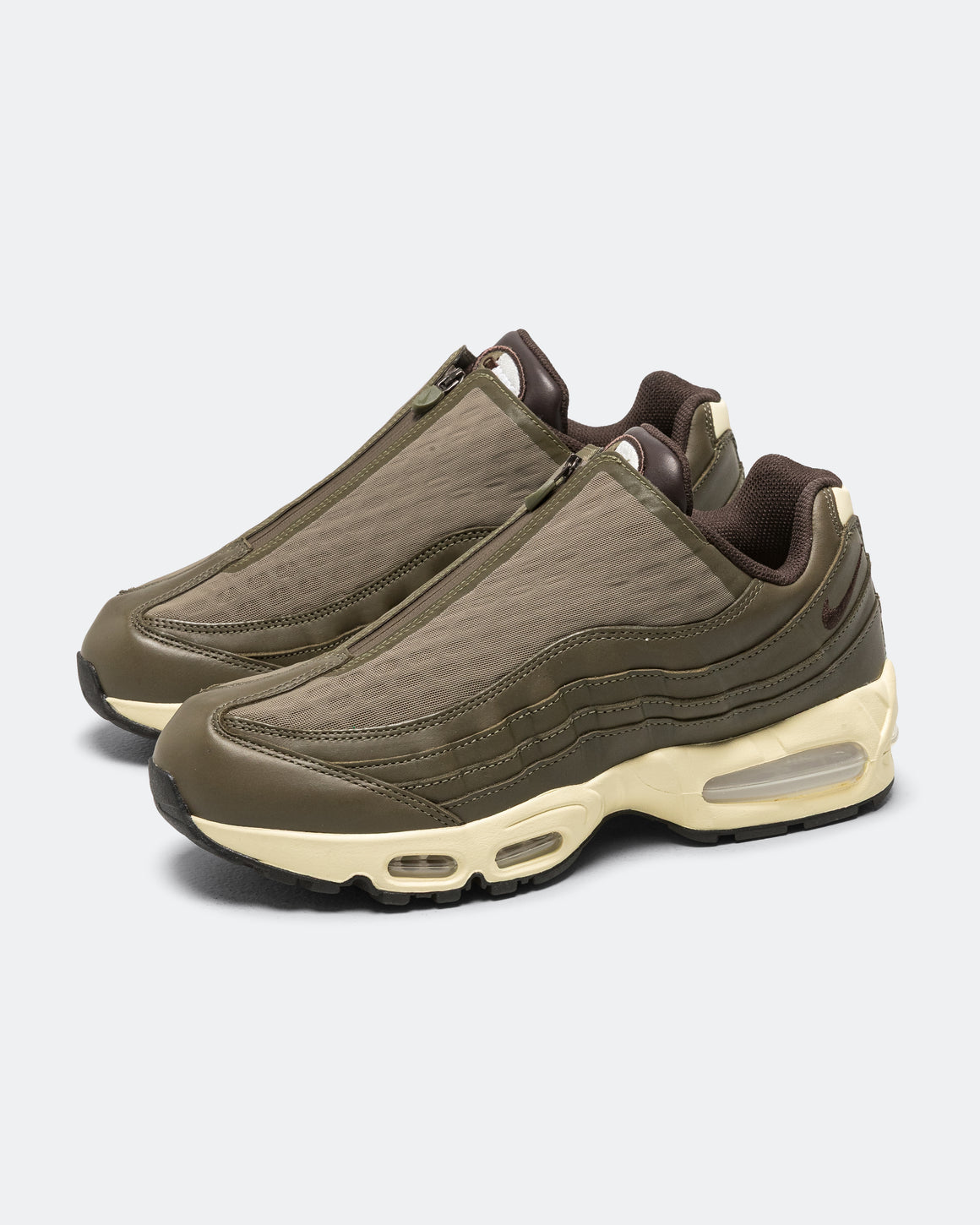 Nike - Air Max 95 Big Bubble Zip SP - Medium Olive/Velvet Brown - UP THERE