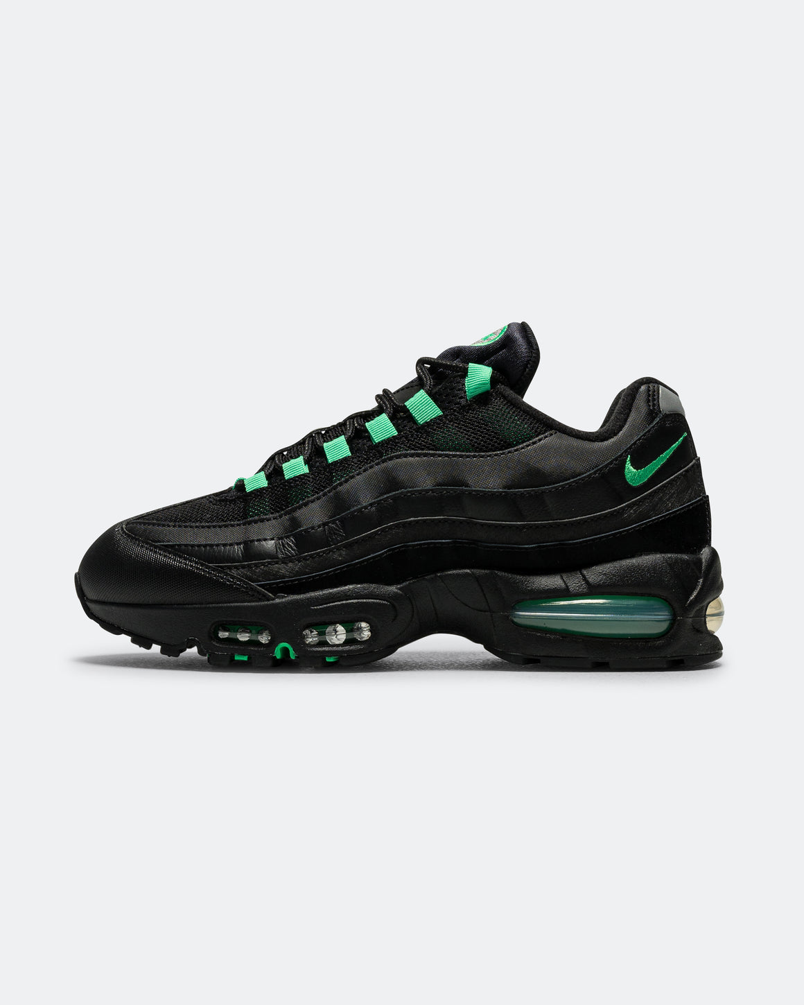 Nike - Air Max 95 OG - Black/Green Shock-Pearl Grey - UP THERE