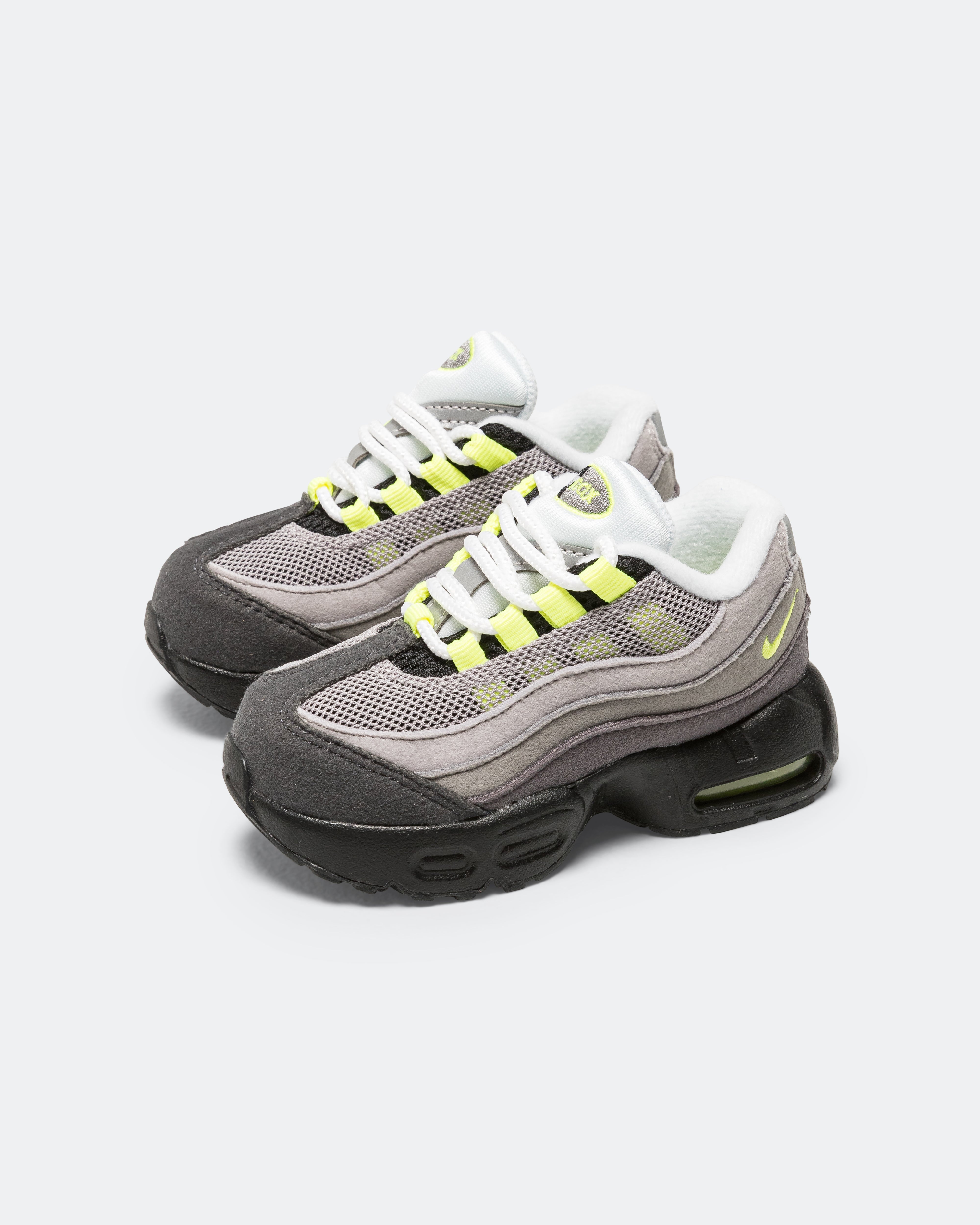 Nike - Air Max 95 TD - Black/Neon Yellow-Light Graphite | UP THERE