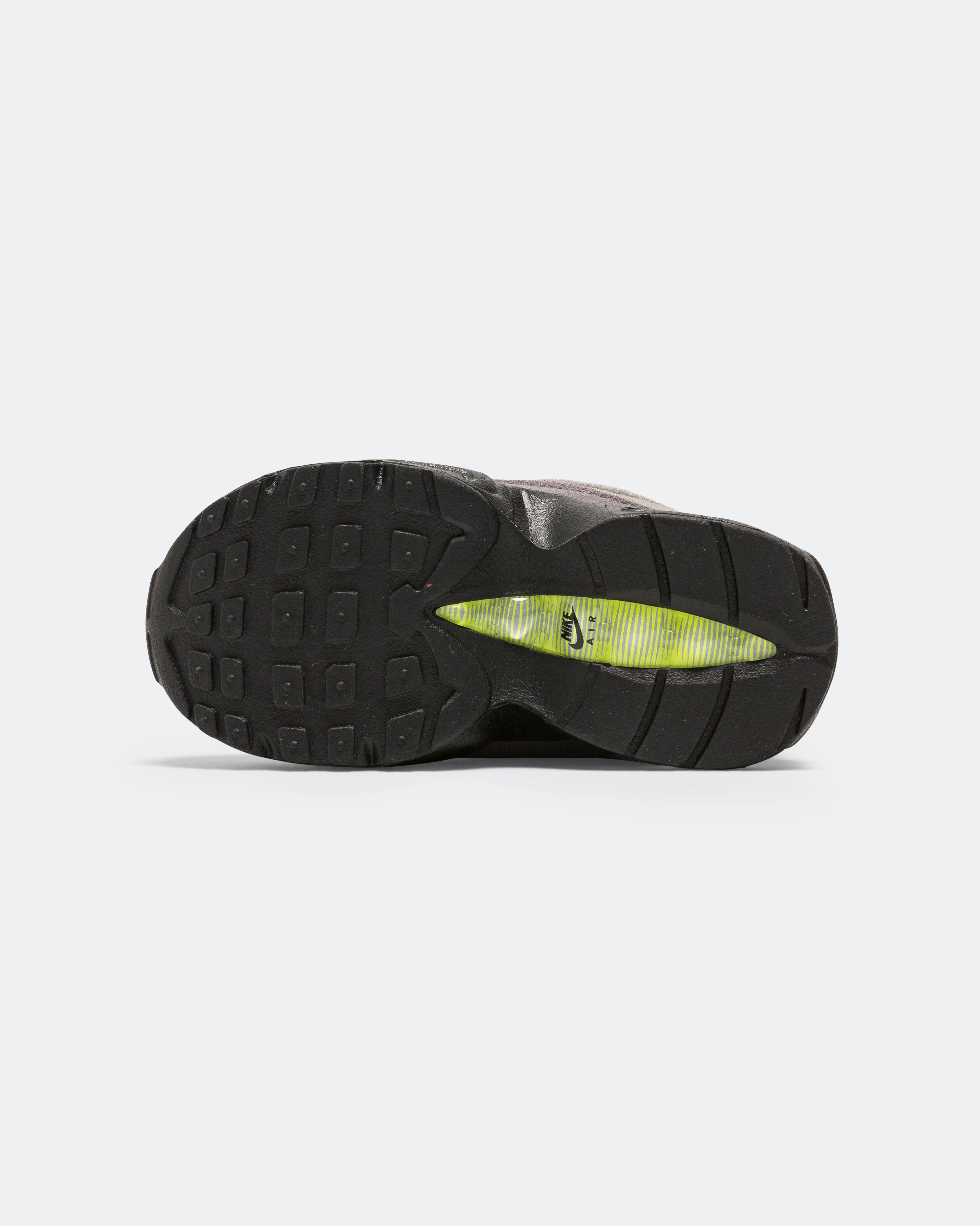 Nike - Air Max 95 TD - Black/Neon Yellow-Light Graphite | UP THERE