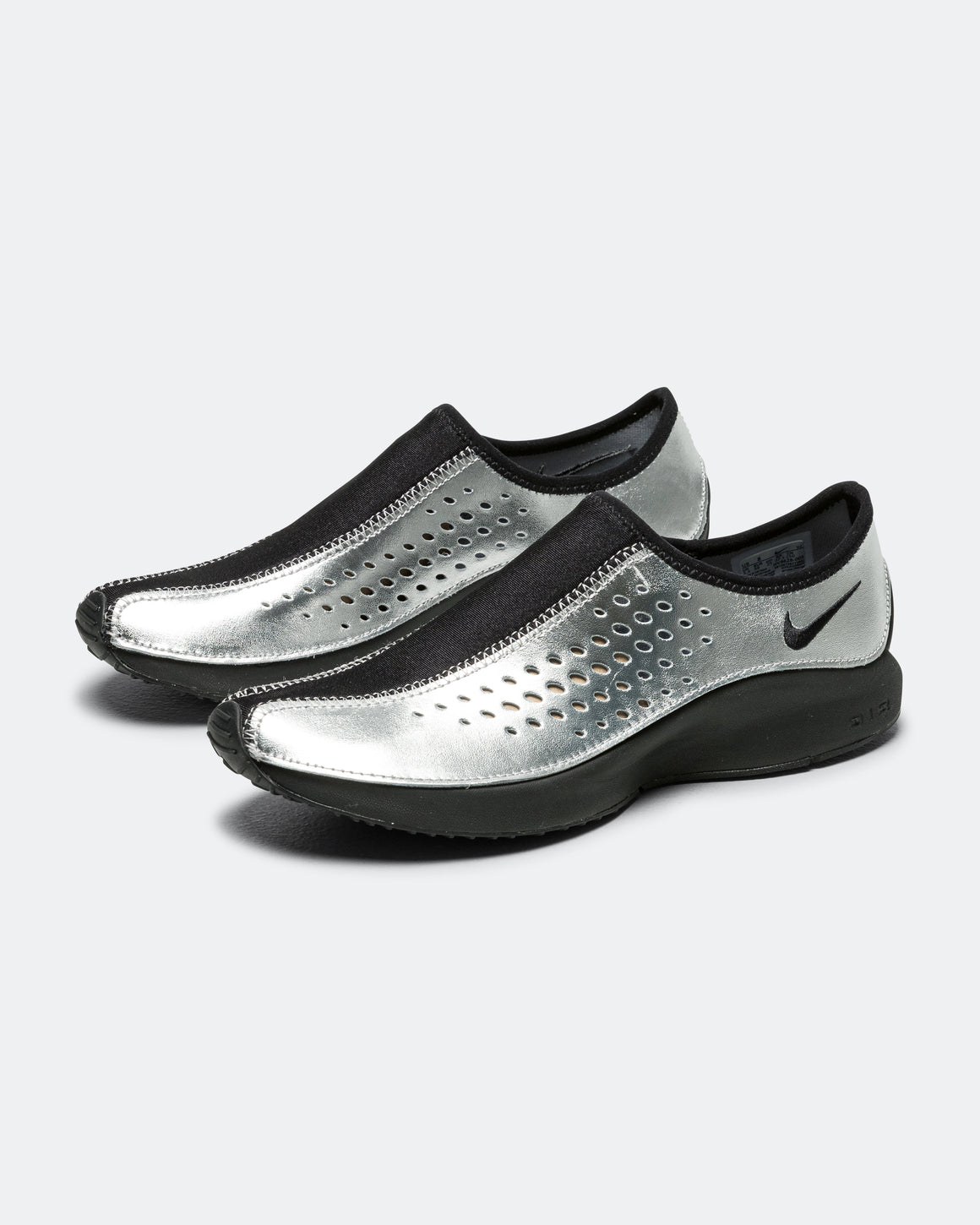 Nike - Womens Air Superfly Moc - Metallic Silver/Black - UP THERE