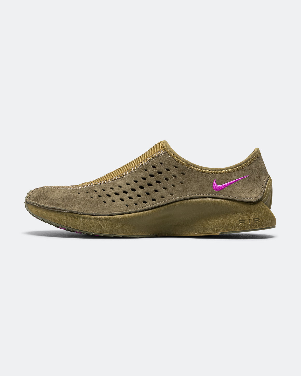 Nike - Womens Air Superfly Moc - Medium Olive/Vivid Purple-Olive Flak - UP THERE