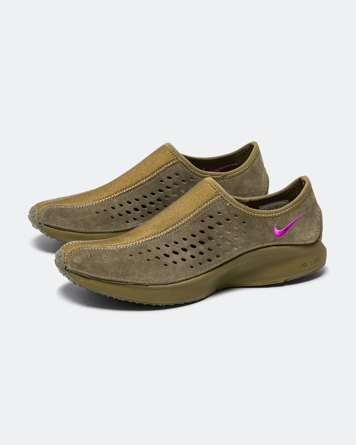 Nike - Womens Air Superfly Moc - Medium Olive/Vivid Purple-Olive Flak - UP THERE