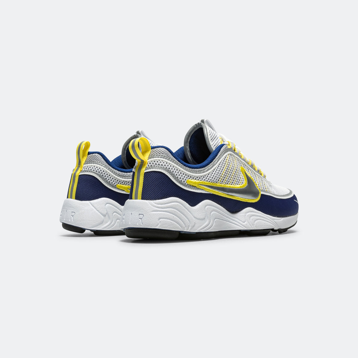 Nike - Air Zoom Spiridon SP - White/Metallic Silver-Deep Royal Blue - UP THERE
