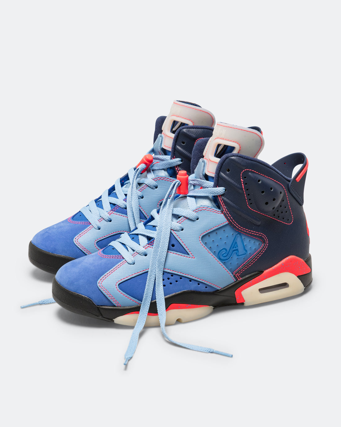 Air Jordan 6 Retro SP x Awake NY- Midnight Navy/Infrared 23-Game Royal