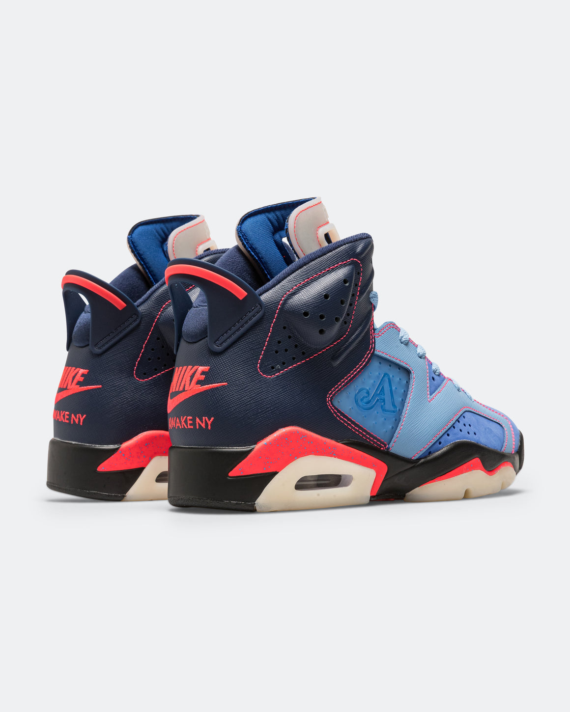 Jordan - Air Jordan 6 Retro SP x Awake NY- Midnight Navy/Infrared 23-Game Royal - UP THERE