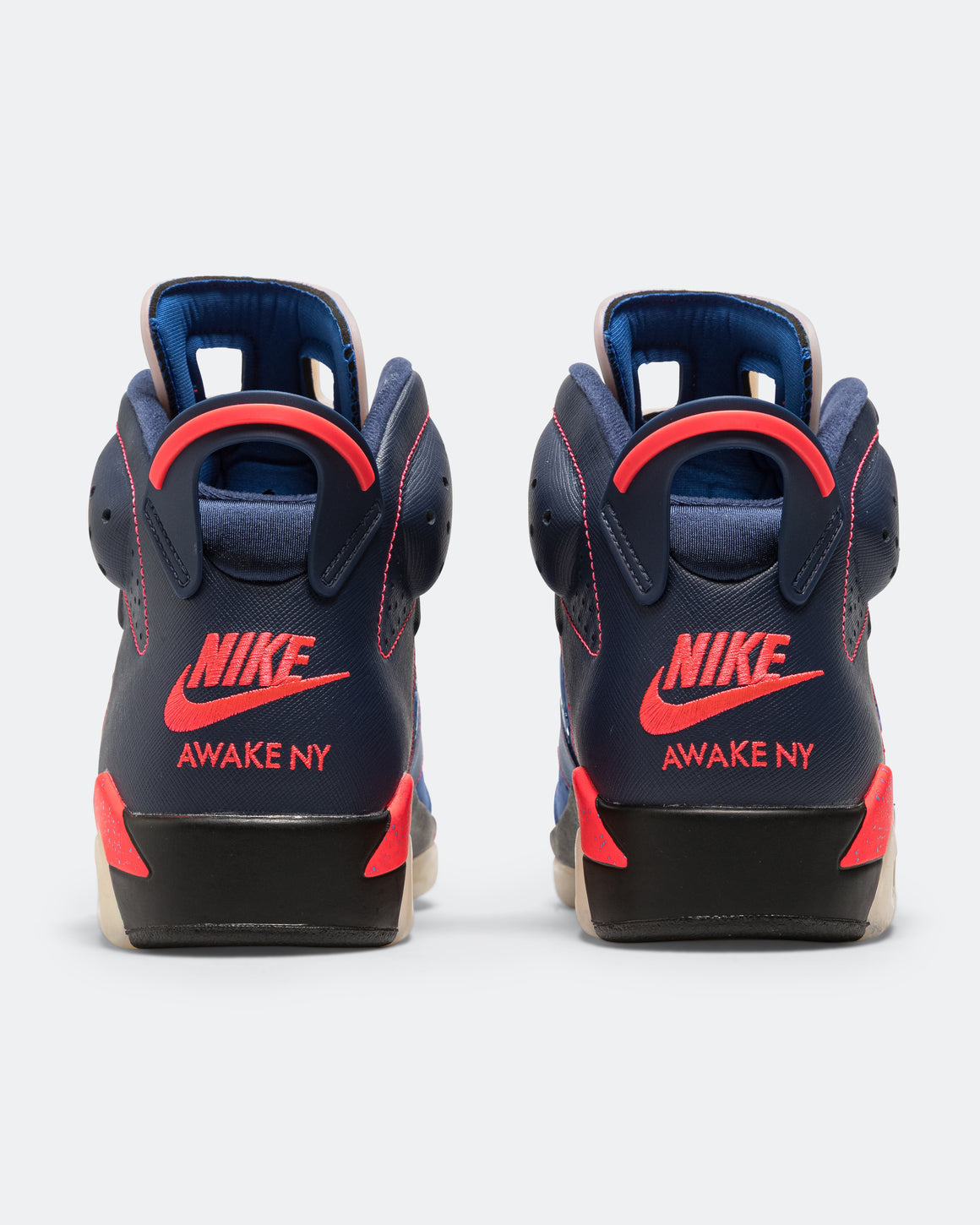 Jordan - Air Jordan 6 Retro SP x Awake NY- Midnight Navy/Infrared 23-Game Royal - UP THERE