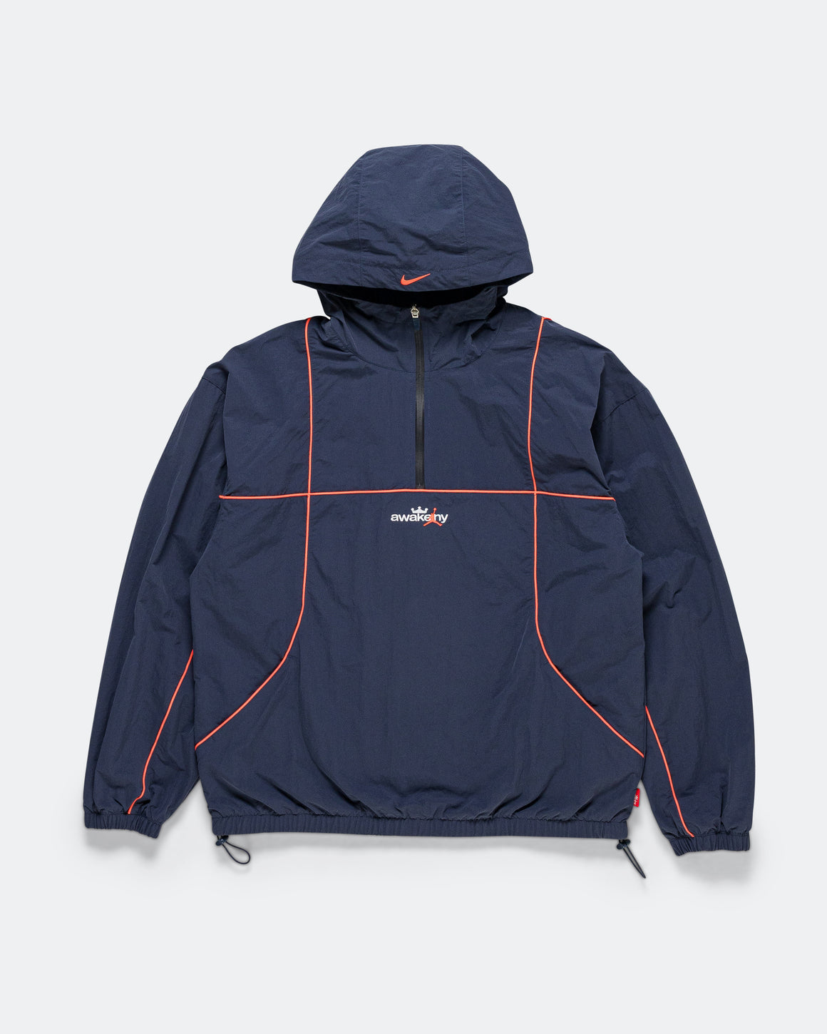 Jordan - Jordan Track Jacket x Awake NY - Midnight Navy/Infrared 23-White - UP THERE