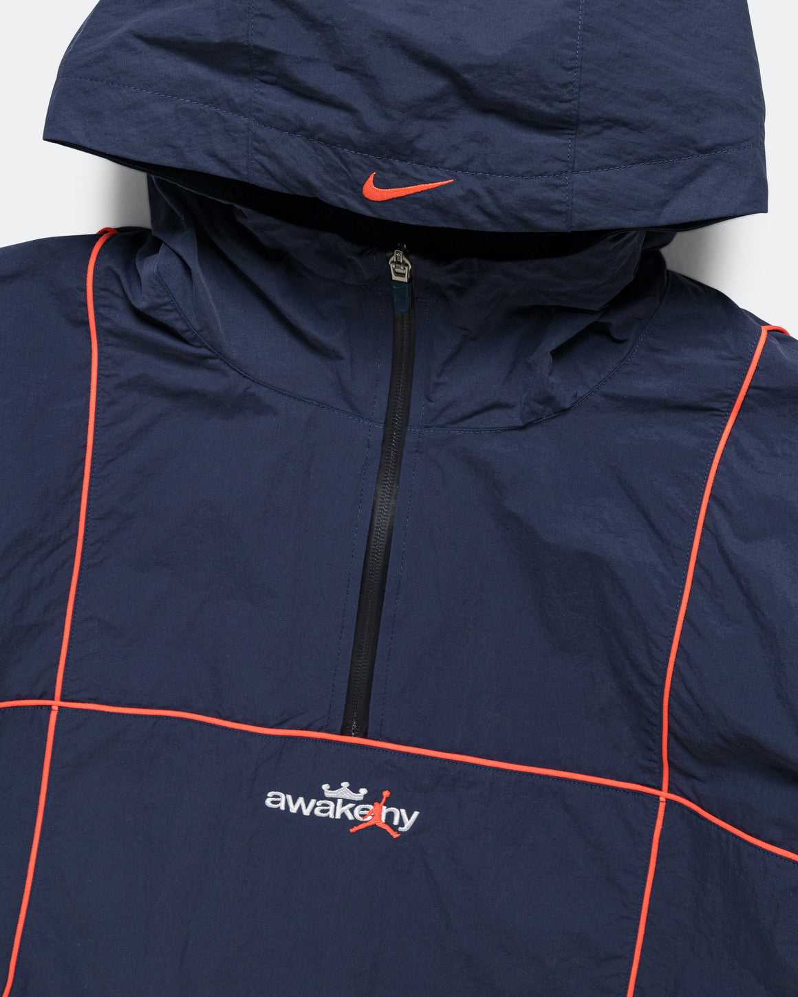 Jordan - Jordan Track Jacket x Awake NY - Midnight Navy/Infrared 23-White - UP THERE