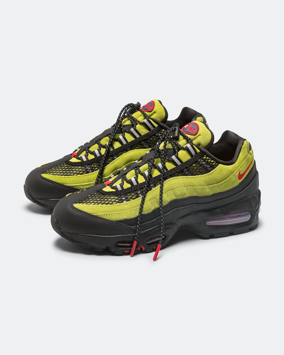 Nike - Air Max 95 Big Bubble x Aya Brown - Atomic Green/University Red-Black - UP THERE
