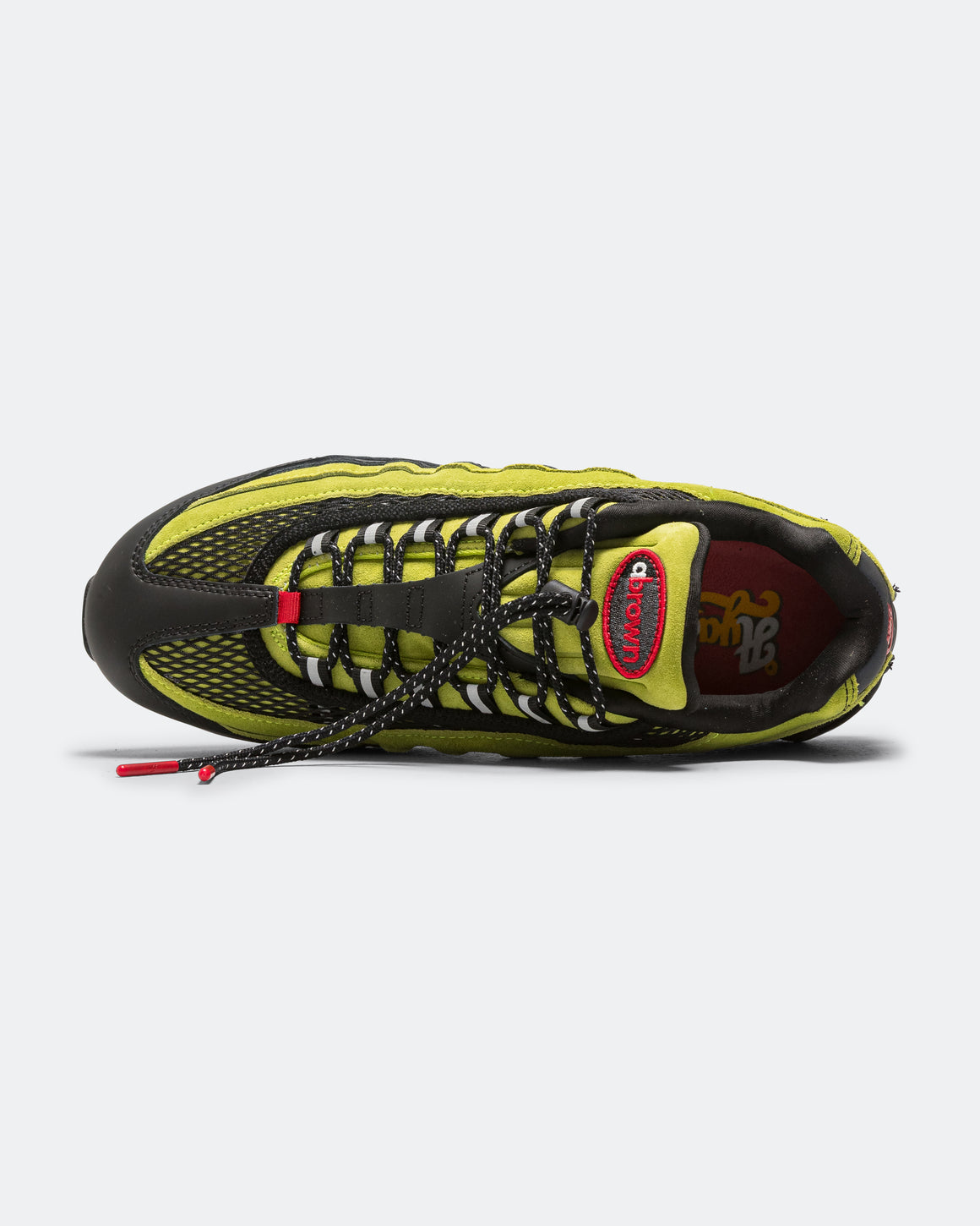 Nike - Air Max 95 Big Bubble x Aya Brown - Atomic Green/University Red-Black - UP THERE
