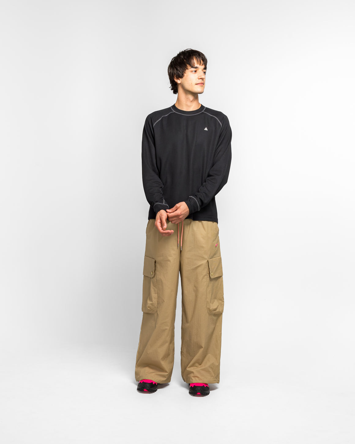 Nike ACG - Dri-Fit ADV Chinati LS Baselayer - Black/Anthracite-Summit White - UP THERE