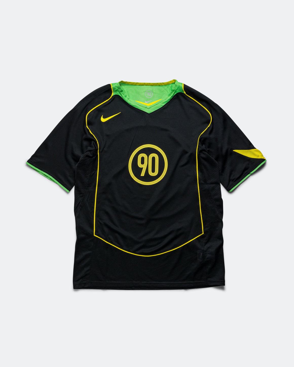 Nike - DRI-FIT T90 Energy Jersey - Black/Green Spark-Opti Yellow - UP THERE
