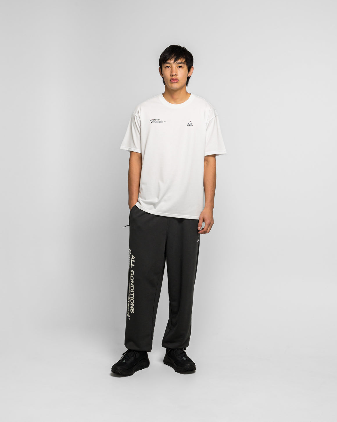 Nike ACG - Dri-Fit Tee ACRD LT - Summit White - UP THERE