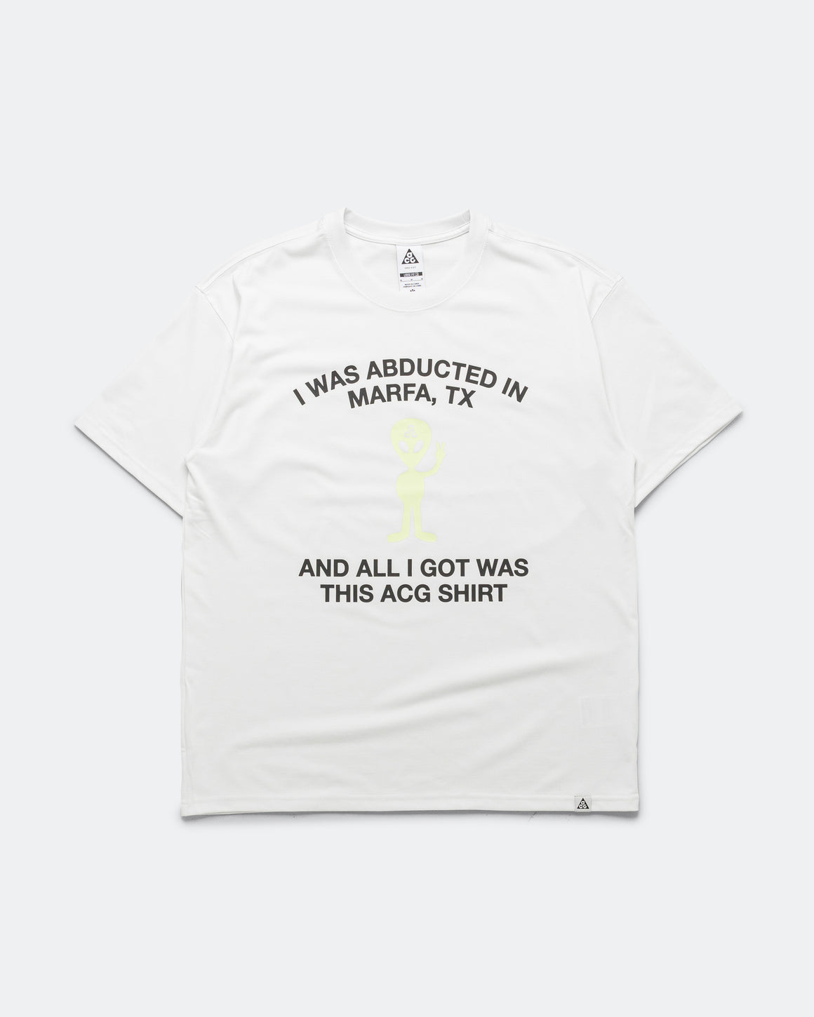 Nike ACG - Dri-Fit Tee Alien - Summit White - UP THERE