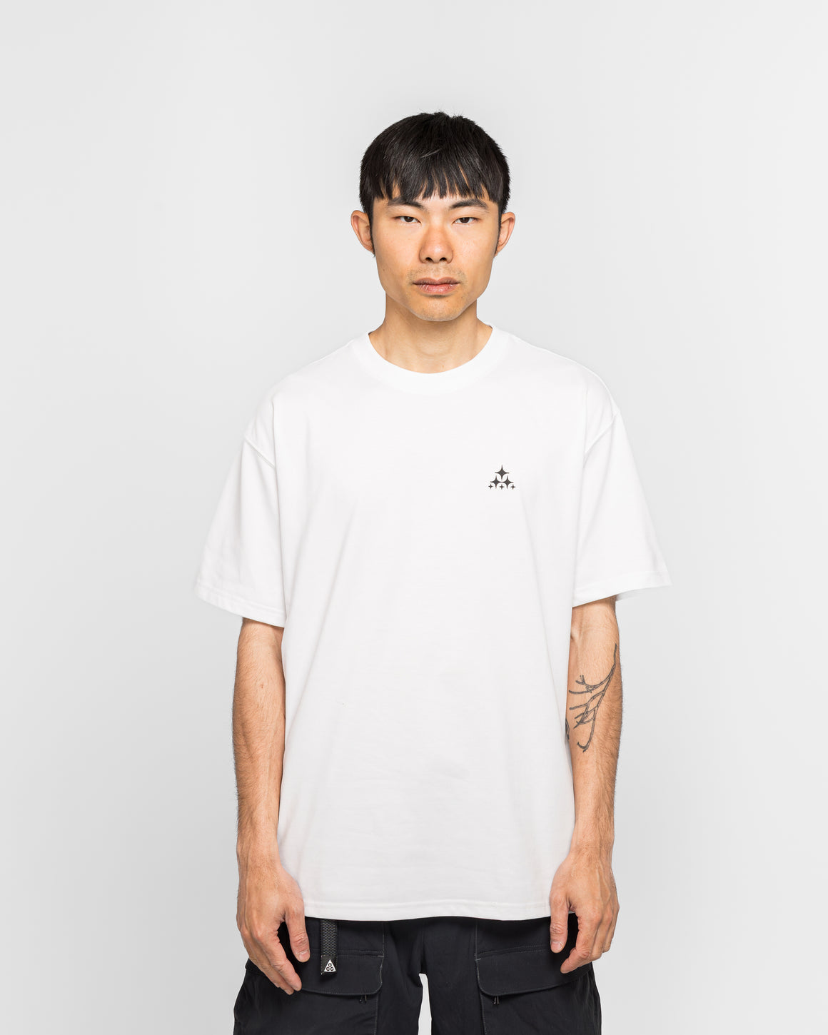 Nike ACG - Dri-Fit Tee Mystery Lights - Summit White - UP THERE