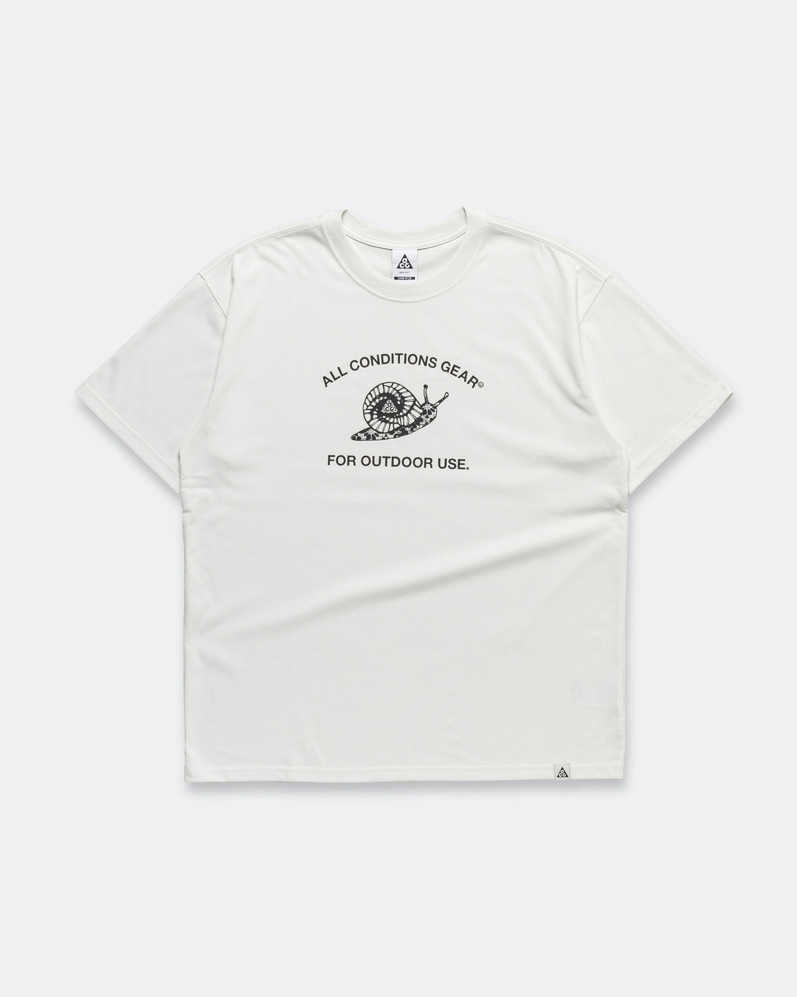 Nike ACG - Dri-Fit Tee Mystery Snail - Summit White - UP THERE