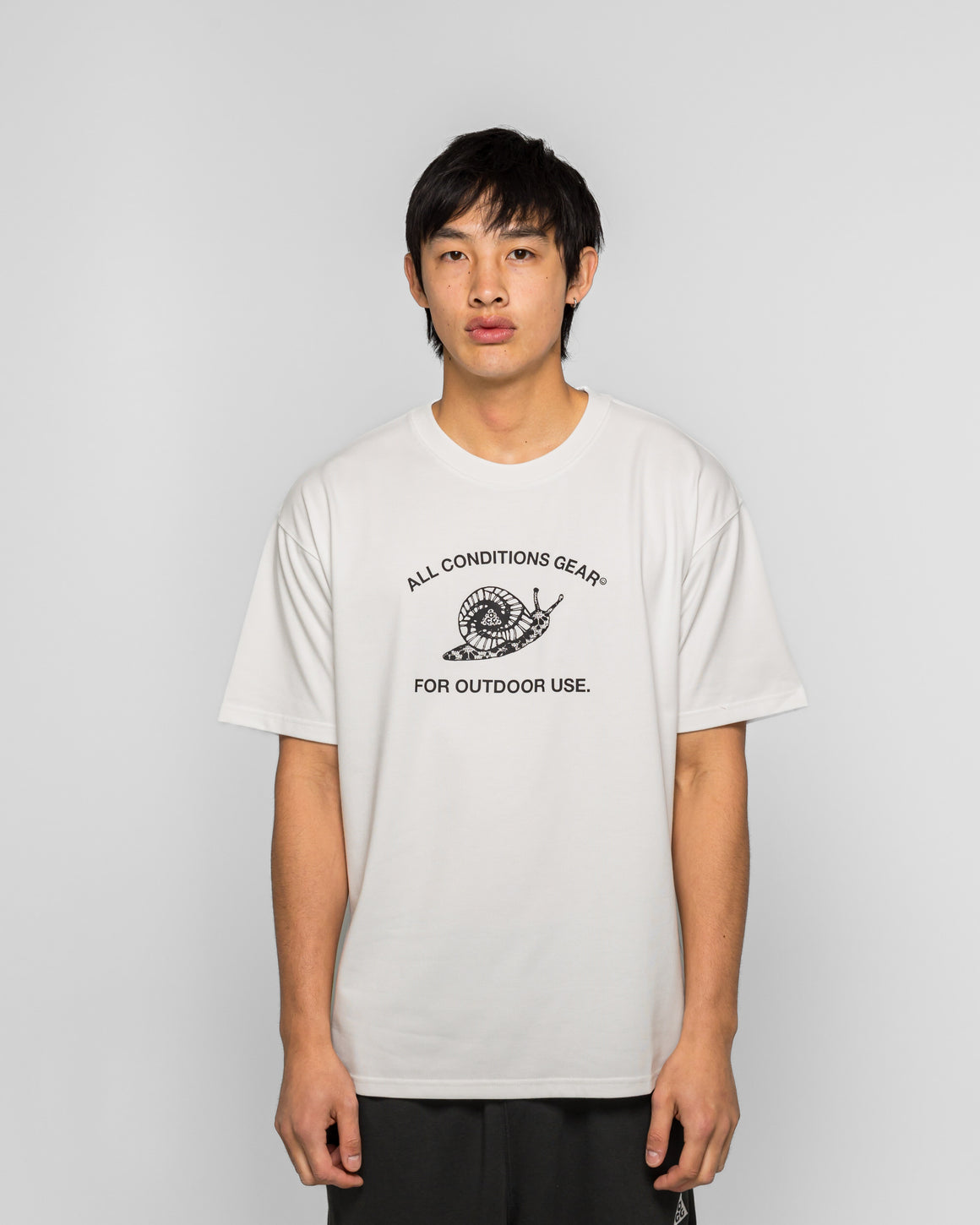 Nike ACG - Dri-Fit Tee Mystery Snail - Summit White - UP THERE