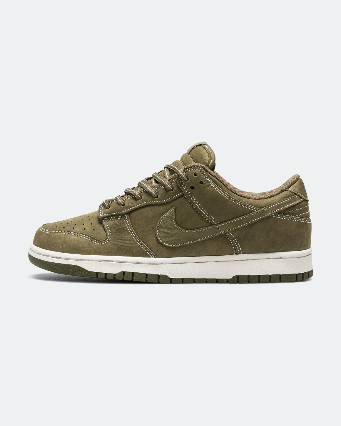 Nike - Dunk Low QS - Medium Olive/Medium Olive-Summit White - UP THERE