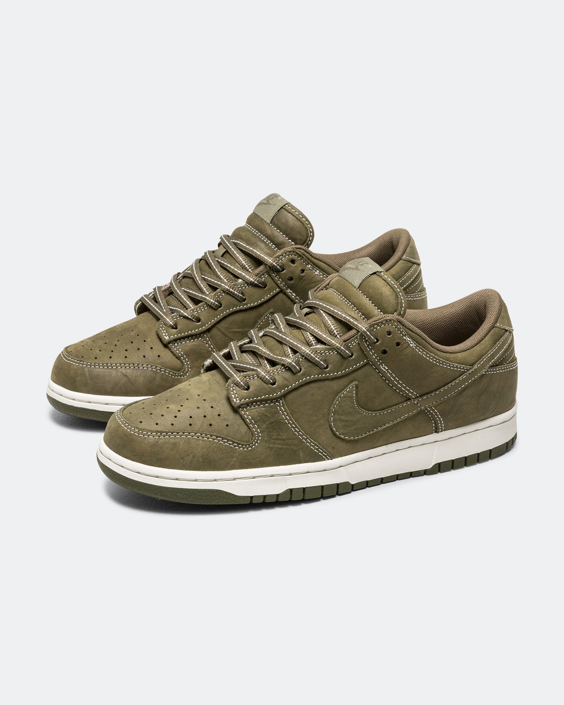 Nike - Dunk Low QS - Medium Olive/Medium Olive-Summit White - UP THERE