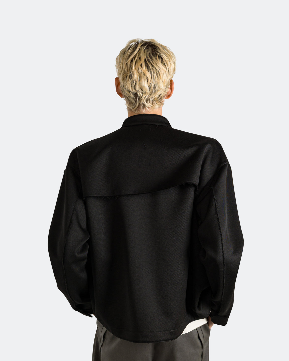 Nike - ESC Raw Cut Jacket - Black - UP THERE
