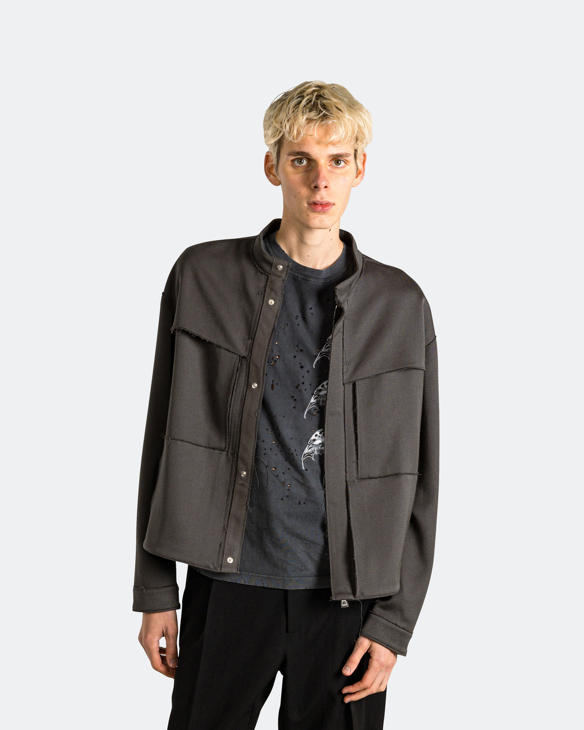 Nike - ESC Raw Cut Jacket - Midnight Fog - UP THERE