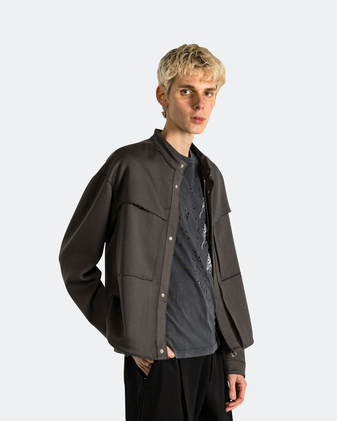 Nike - ESC Raw Cut Jacket - Midnight Fog - UP THERE