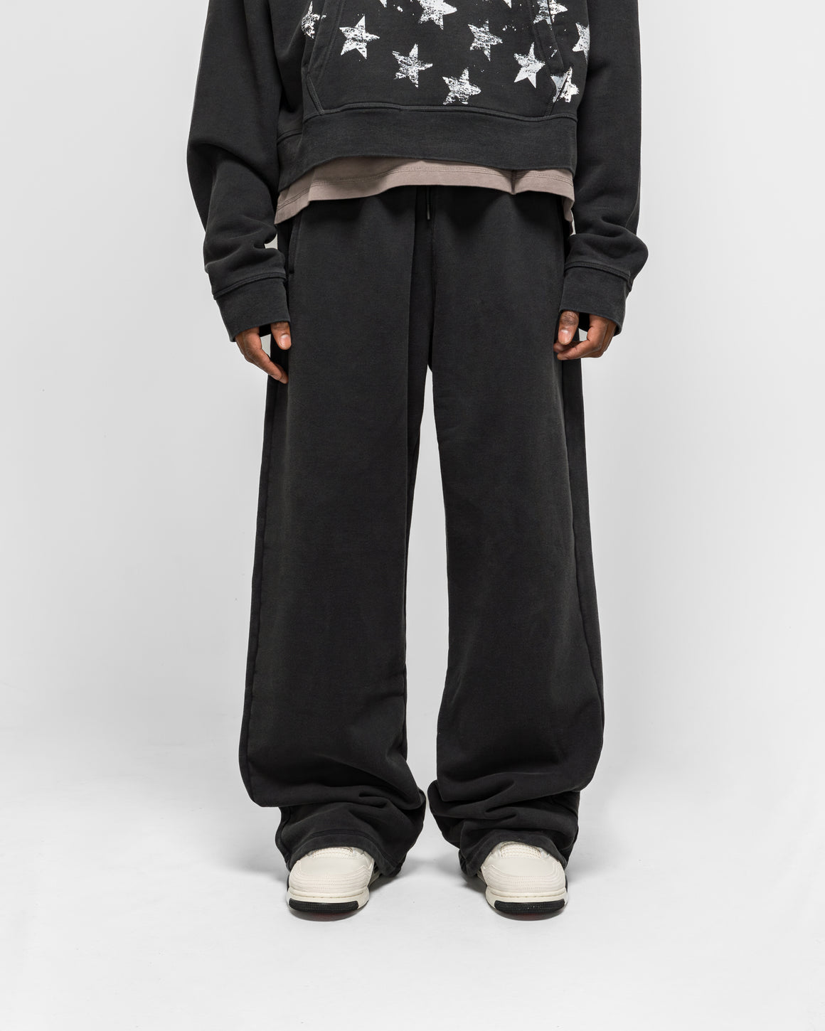 Jordan - Fleece Pant x FEAR - Black - UP THERE