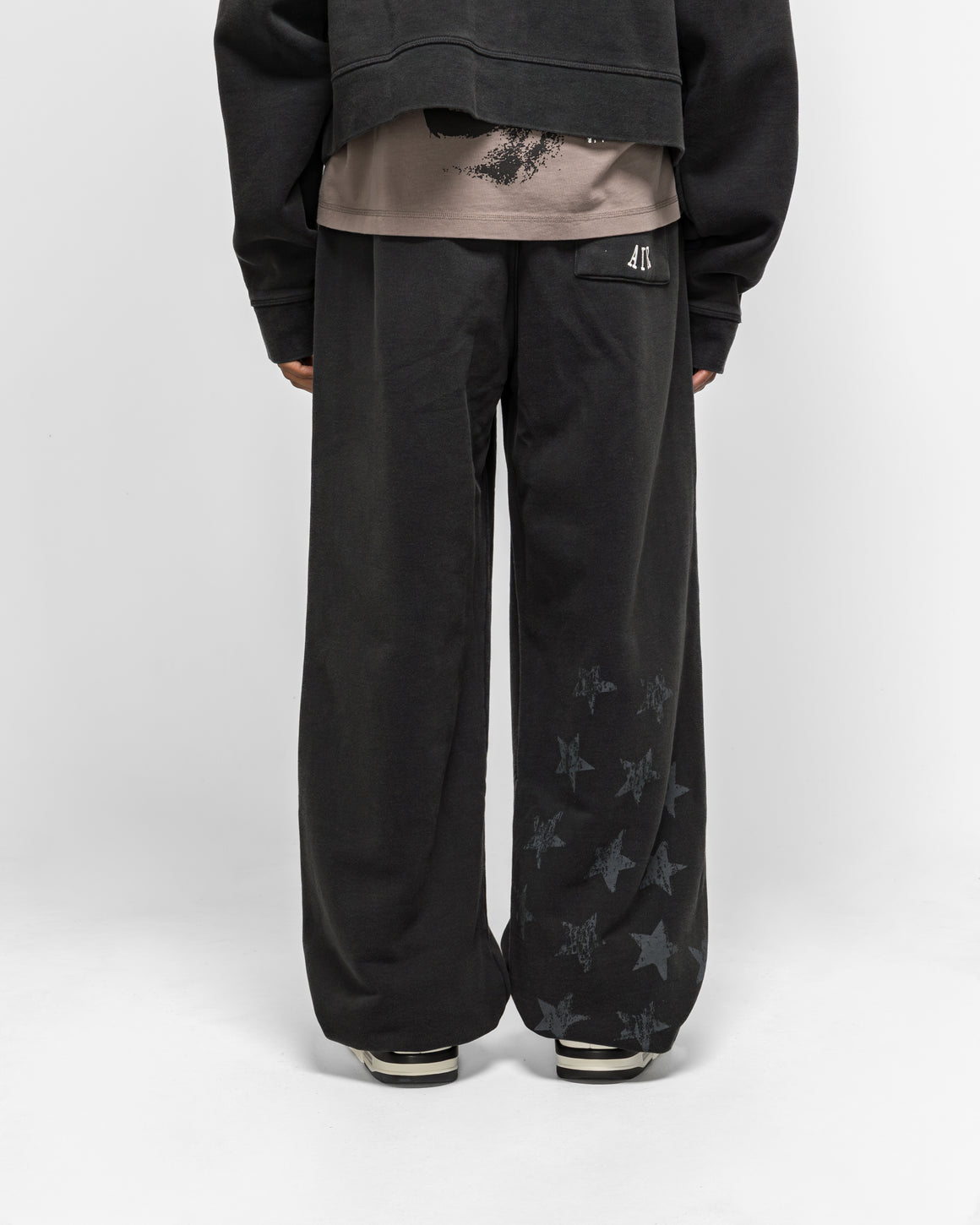 Jordan - Fleece Pant x FEAR - Black - UP THERE