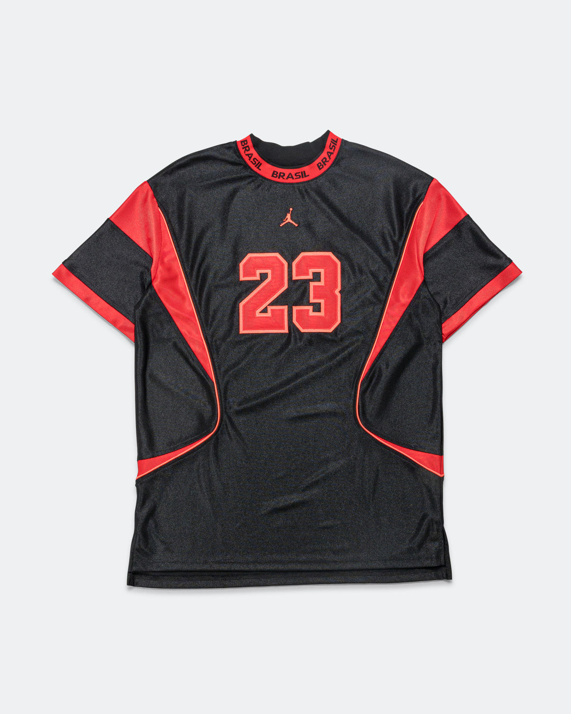 Jordan - Womens Jordan Brooklyn T-Shirt Dress - Black/University Red - UP THERE