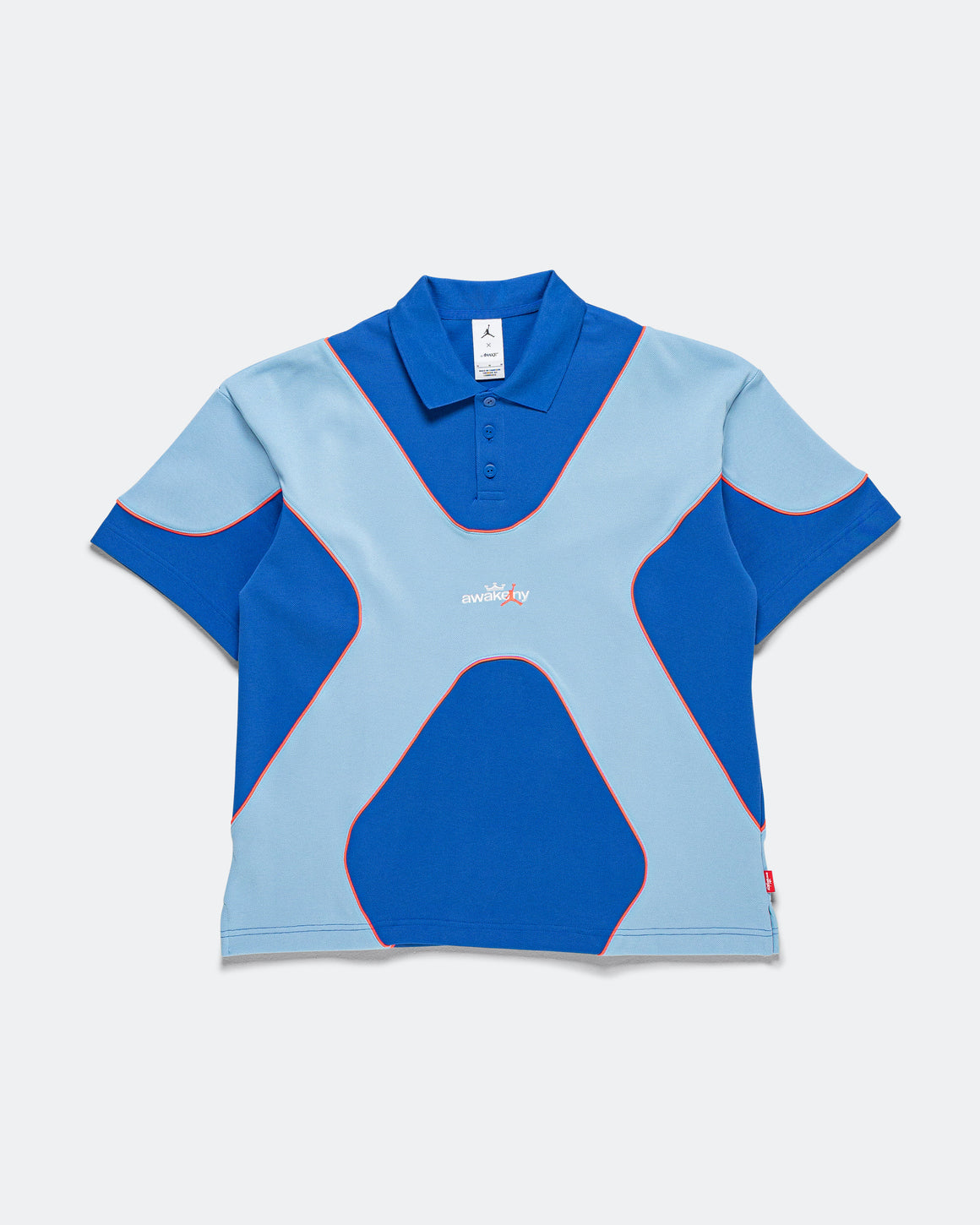 Jordan - Jordan Polo x Awake NY - Light Blue/Game Royal/Infrared 23/White - UP THERE